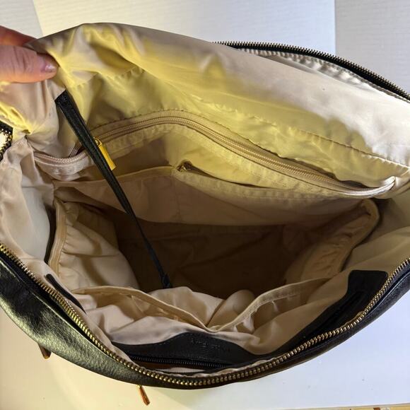 Miss Fong Vegan Leather Backpack Diaper Bag - Stylish & Functional - Picture 6 of 12